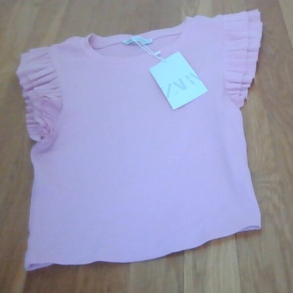 Pink Zara ruffled tank - Picture 3 of 3